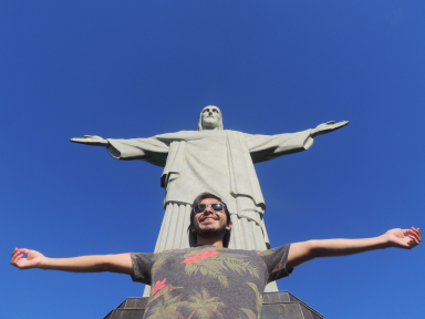 me in Rio de Janeiro